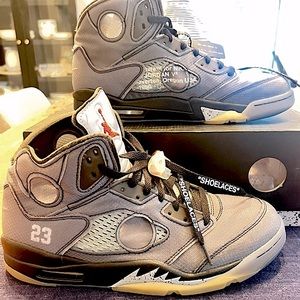 Jordan 5 Retro High | Off-White Muslin